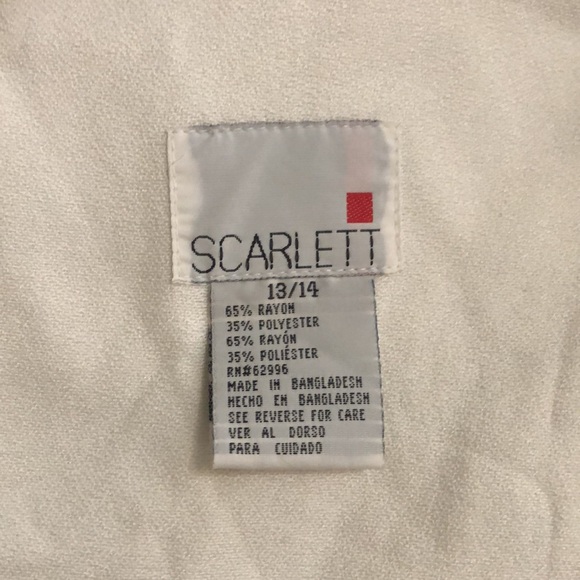 Vintage 80s 90s tuxedo dress - Picture 5 of 5